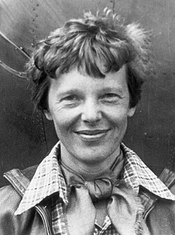 Portrait of Amelia Earhart