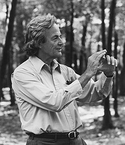 Richard Feynman, photographed by Tamiko Thiel in 1984