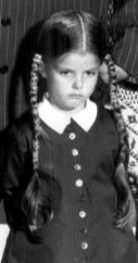 Lisa Loring as Wednesday Addams in the 1964 television series